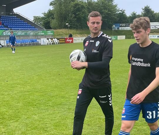 De har spillet sammen i RIF-trøjen, og efter sommerferien udgør Andres Lope og Dennis Juelsgård en ny og spændende trænerduo i klubben